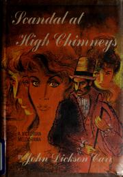 Cover of Scandal at High Chimneys by John Dickson Carr