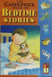 Front cover of The Candlewick book of bedtime stories by Martha Alexander