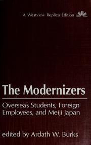 Cover of The Modernizers by Ardath W. Burks
