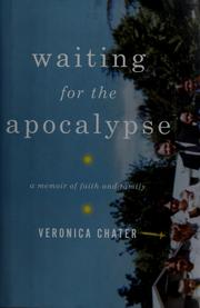 Cover of Waiting for the apocalypse by Veronica Chater