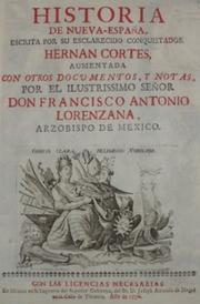 Front cover of Historia de Nueva-España by Hernán Cortés