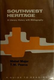 Cover of Southwest heritage by Mabel Major