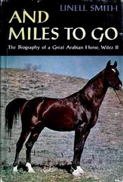Front cover of And miles to go by Linell Nash Smith