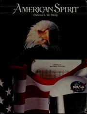 Front cover of American Spirit by Clarence Lester Ver Steeg