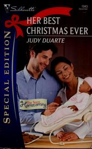 Front cover of Her best Christmas ever by Judy Duarte