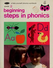 Cover of Beginning steps in phonics by Helen L. Miller