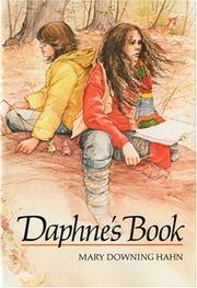 Front cover of Daphne's Book by Mary Downing Hahn