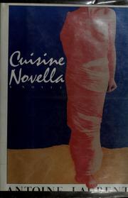 Front cover of Cuisine novella by Antoine Laurent