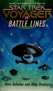 Cover of Star Trek Voyager - Battle Lines by Dave Galanter