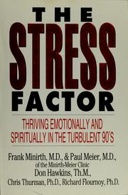 Cover of The Stress factor by Frank B. Minirth