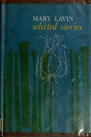 Cover of Selected stories by Mary Lavin