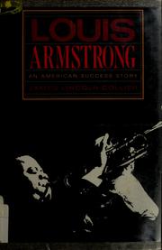 Front cover of Louis Armstrong by James Lincoln Collier