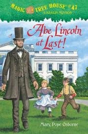 Cover of Abe Lincoln at last! by Mary Pope Osborne