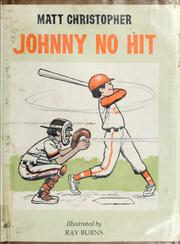 Cover of Johnny No Hit by Matt Christopher