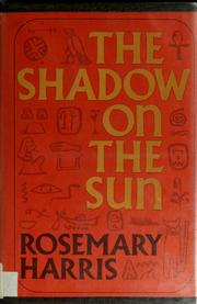Cover of The shadow on the sun by Rosemary Harris