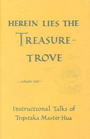 Front cover of Herein lies the treasure-trove by Hsuan Hua