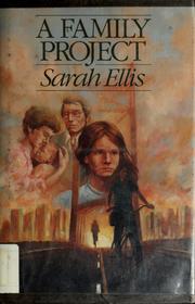 Cover of A Family Project by Sarah Ellis