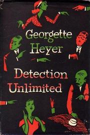 Cover of Detection Unlimited by Georgette Heyer