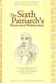 Cover of The Sixth Patriarch's Dharma Jewel Platform Sutra by Huineng