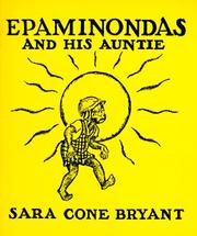 Front cover of Epaminondas and his auntie by Sara Cone Bryant