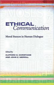 Front cover of Ethical communication by Clifford G. Christians