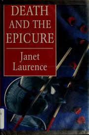 Front cover of Death and the epicure by Laurence, Janet.