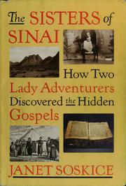 Cover of The Sisters of Sinai by Janet Martin Soskice