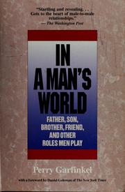 Cover of In a man's world by Perry Garfinkel