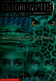 Front cover of In the Time of Dinosaurs by Katherine Applegate