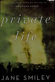 Cover of Private life by Jane Smiley