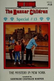 Front cover of The Mystery in New York by Gertrude Chandler Warner