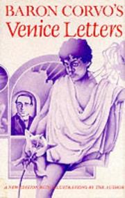 Cover of The Venice letters by Frederick William Rolfe