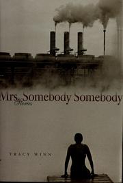 Cover of Mrs. Somebody Somebody by Tracy Winn