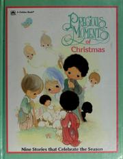 Cover of Precious Moments of Christmas by Samuel J. Butcher