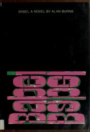 Cover of Babel by Burns, Alan