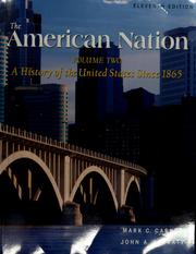 Front cover of The American nation by John Arthur Garraty