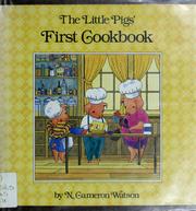Front cover of The little pigs' first cookbook by N. Cameron Watson