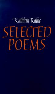 Cover of Poems by Kathleen Raine