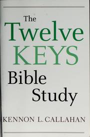 Front cover of The twelve keys Bible study by Kennon L. Callahan