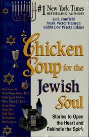 Front cover of Chicken soup for the Jewish soul by Jack Canfield