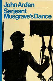 Front cover of Serjeant Musgrave's dance by John Arden