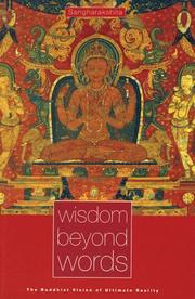 Cover of Wisdom beyond words by Sangharakshita Bhikshu