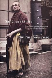 Cover of The rainbow road by Sangharakshita Bhikshu