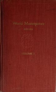 Cover of World masterpieces by Maynard Mack
