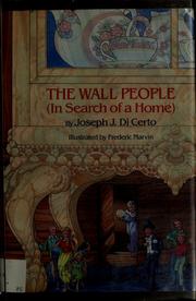 Front cover of The wall people by Joseph J. DiCerto