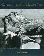 Front cover of Ceremonies of the Lhasa year by Hugh Edward Richardson