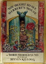 Front cover of You ought to see Herbert's house by Doris Herold Lund