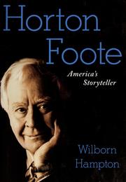 Cover of Horton Foote by Wilborn Hampton