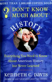 Cover of Don't Know Much About History by Kenneth C. Davis