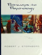 Cover of Pathways to psychology by Robert J. Sternberg